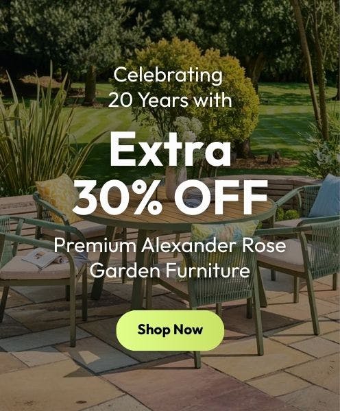 Extra 30 Percent Off Alexander Rose Garden Furniture