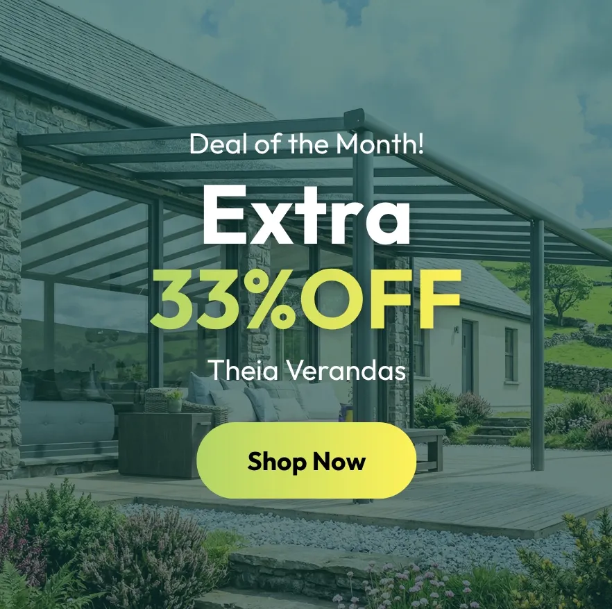 Extra 33 Percent Off Garden Verandas Theia Range Outdoor Living Structures