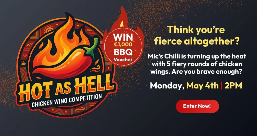 GrillFest Chicken Wing Competition Hot as Hell Outdoor Living Ireland