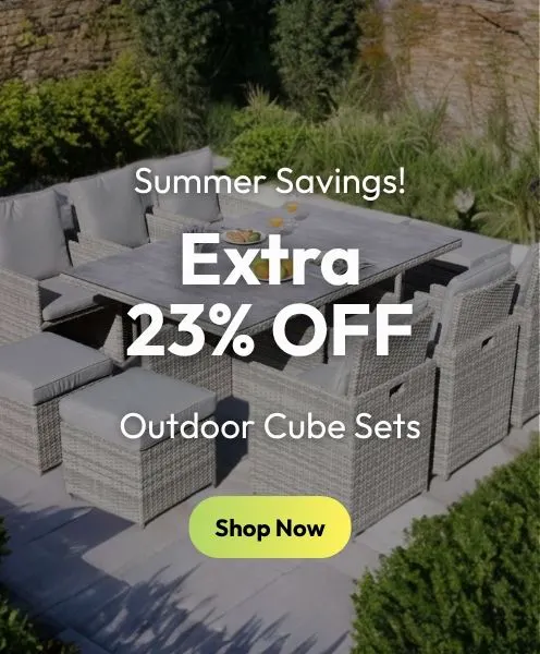 Cube Sets Summer Sale Garden Furniture