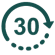 30 Days Returns Logo
