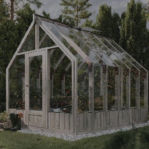 Heritage 8.2ft Wooden Greenhouse