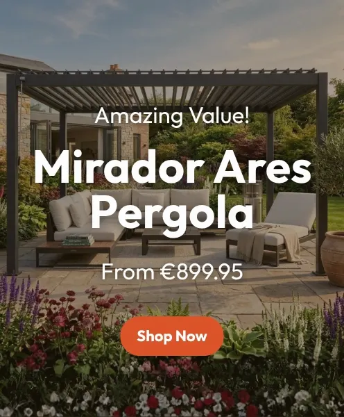 August End of Season Sale - Ares Pergola - Outdoor Living Ireland