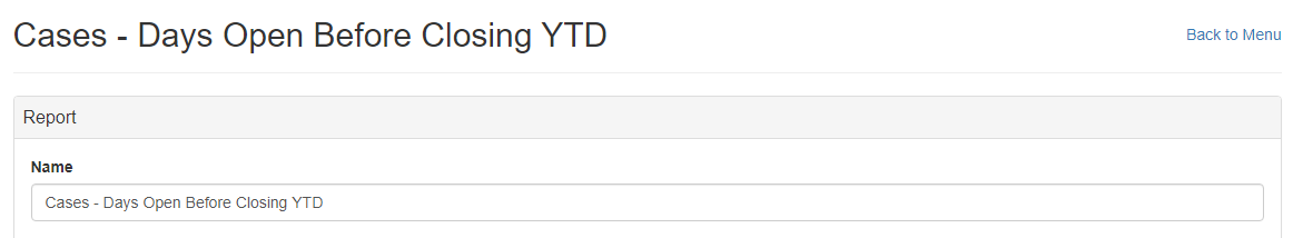 Custom Reports - Save Report