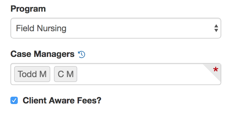 Multiple Case Managers
