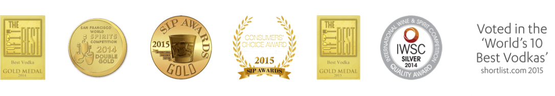 Blue Duck Vodka and Black Robin Gin awards