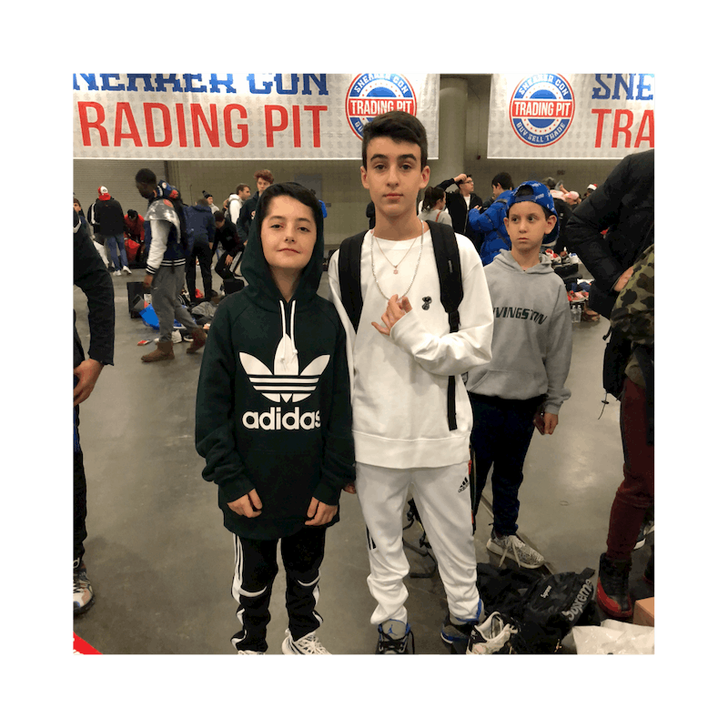 Sneaker Con New York with people attending