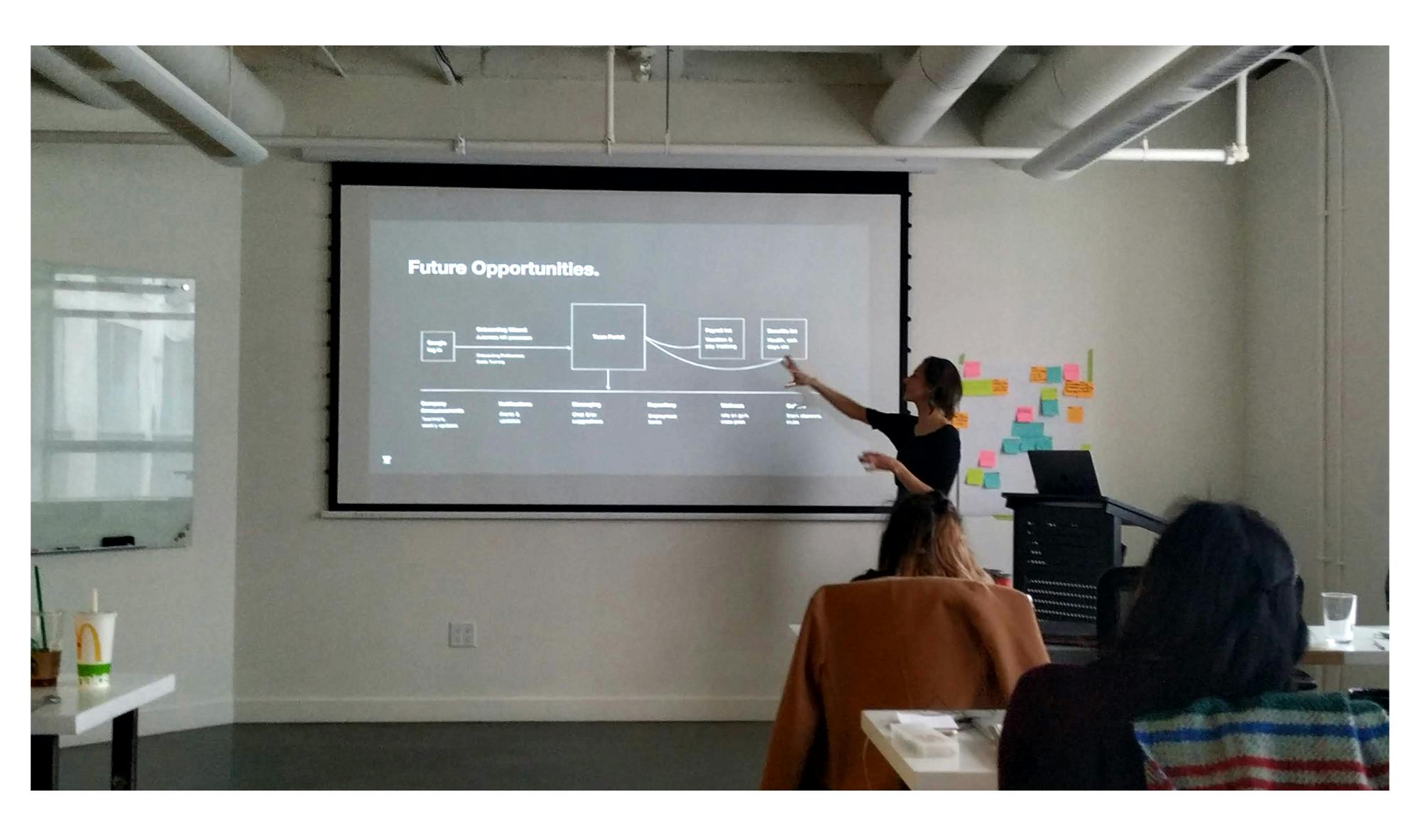 Image from power hour presentation at BrainStation