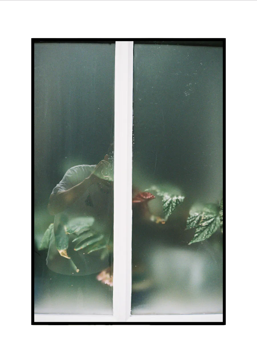 Canal window, Hebden Bridge, 2026