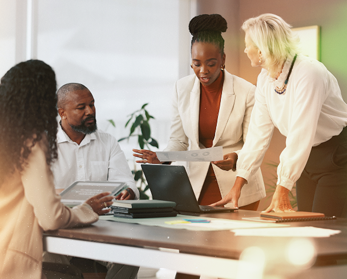 People Meeting & Talking