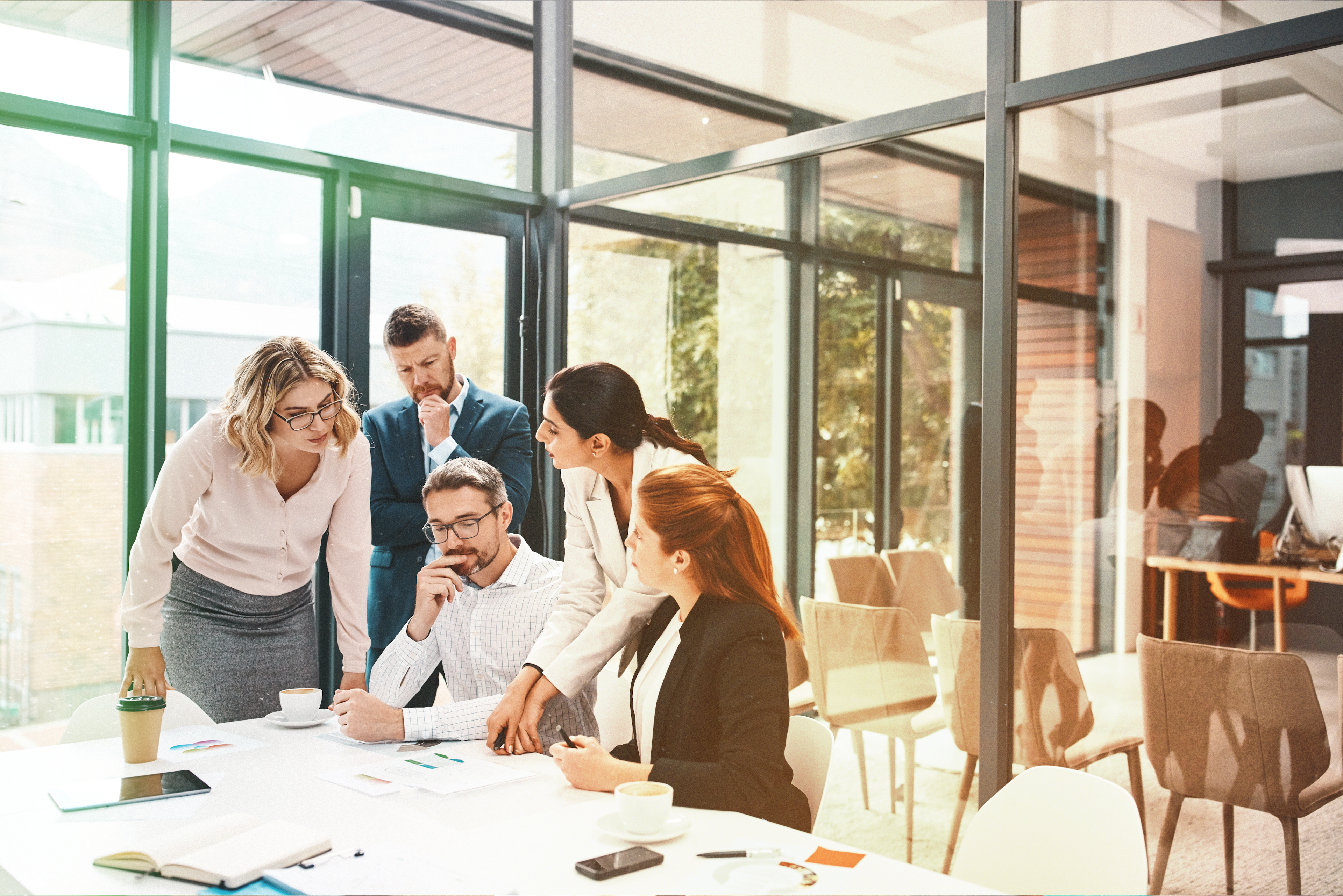 Group Meeting In Room