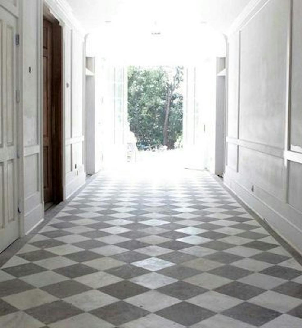 Large Format Tiles chequered tile