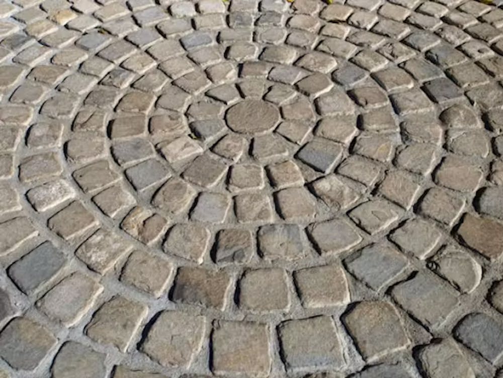 Cobbles paver block for driveway pic