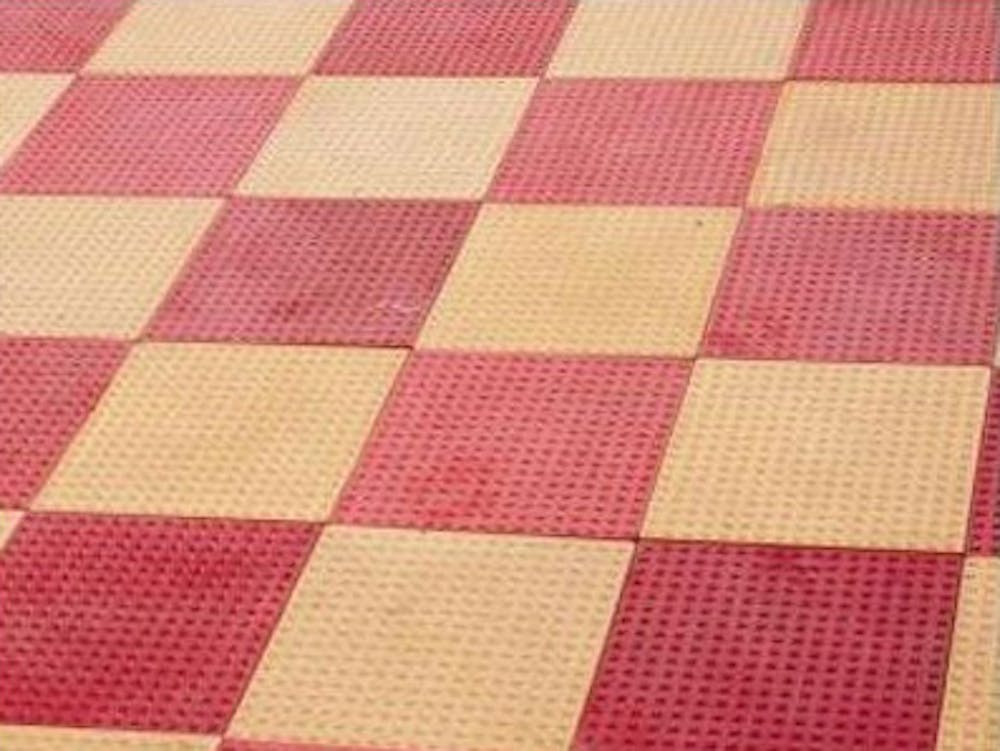 chequered tiles uses