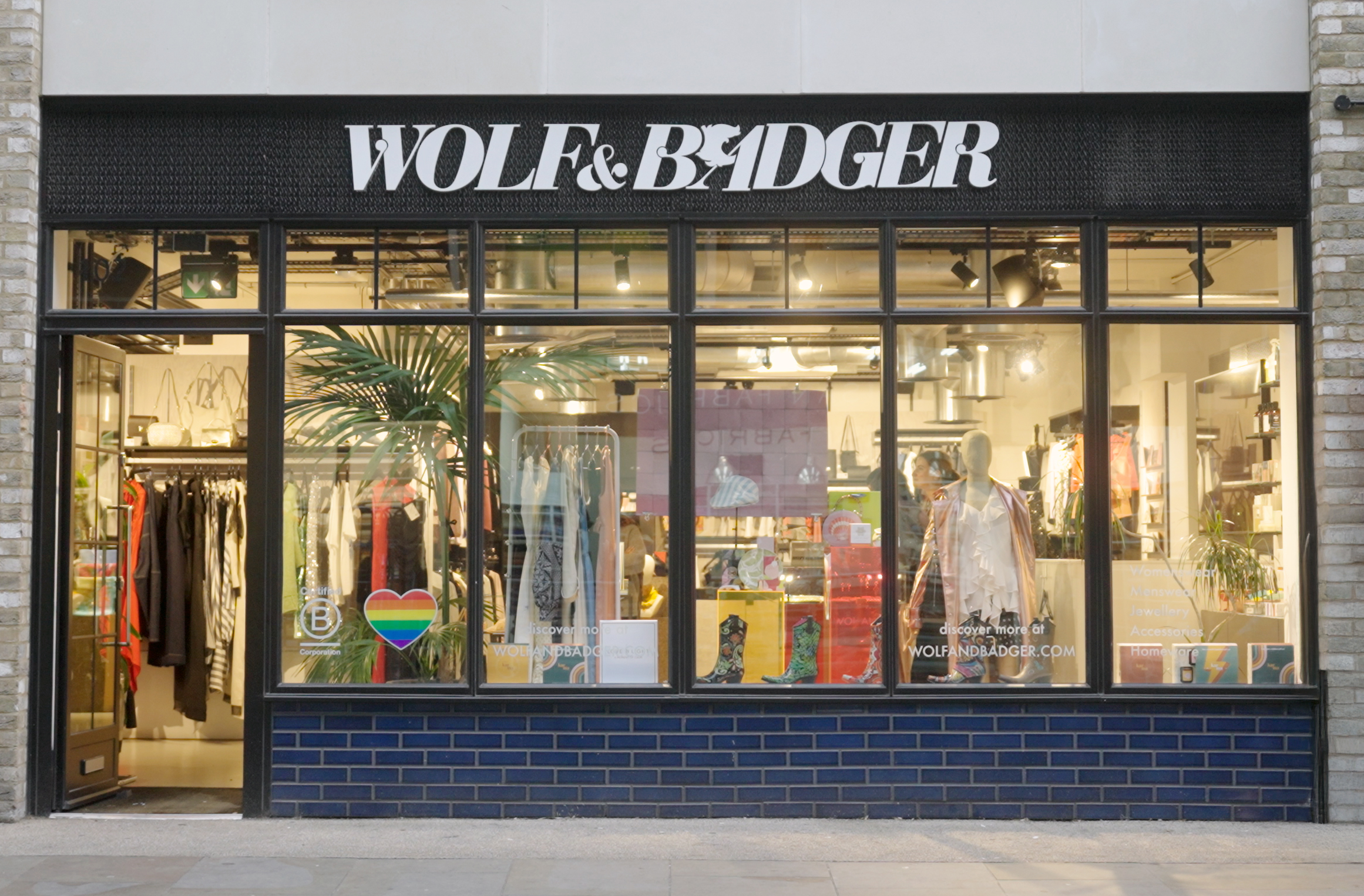 Wolf & Badger store