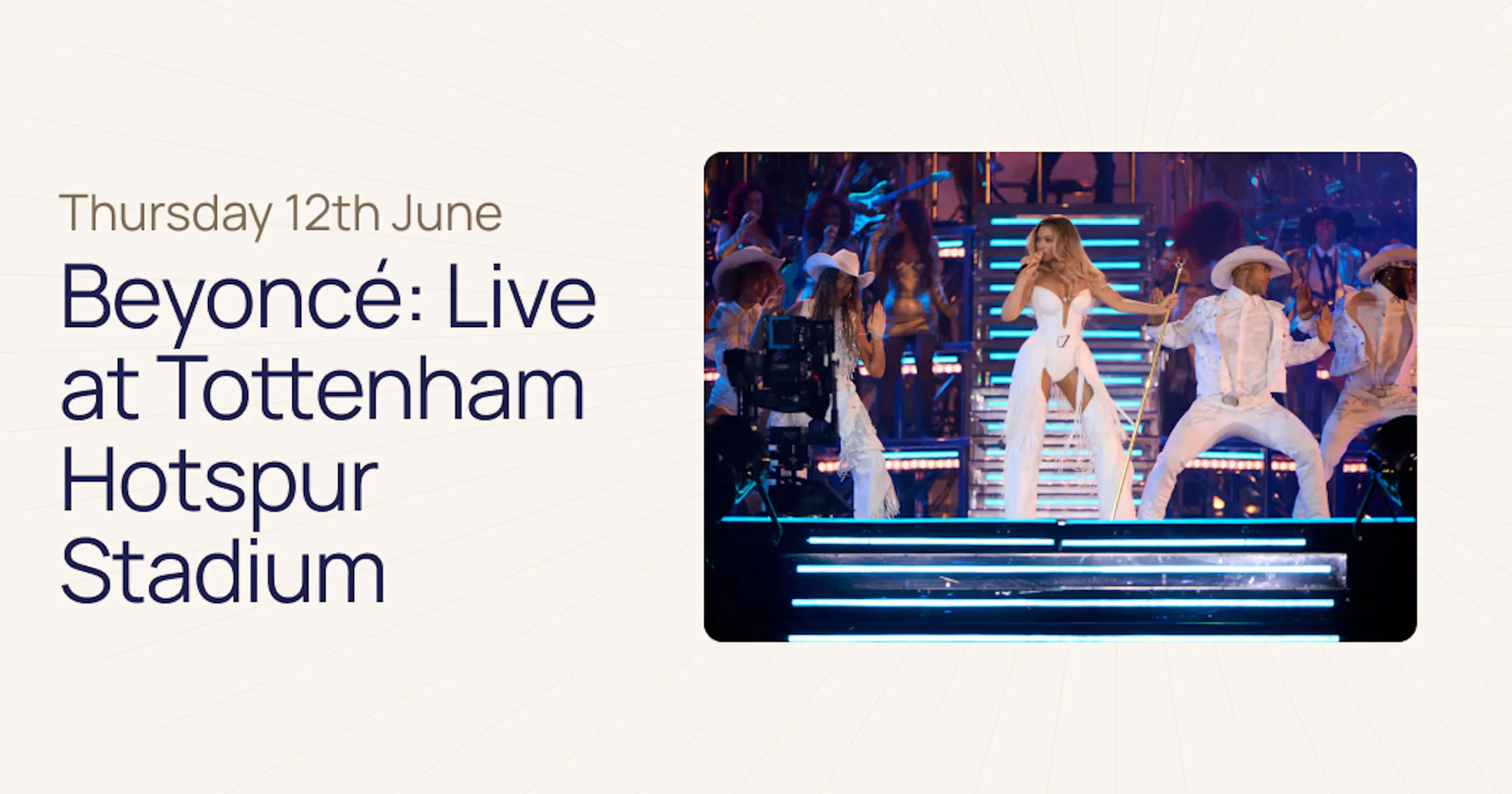 Ometria | Beyoncé: Live at Tottenham Hotspur Stadium