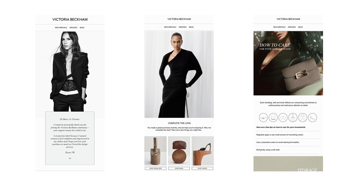 Victoria Beckham innovative marketing campaign 2025