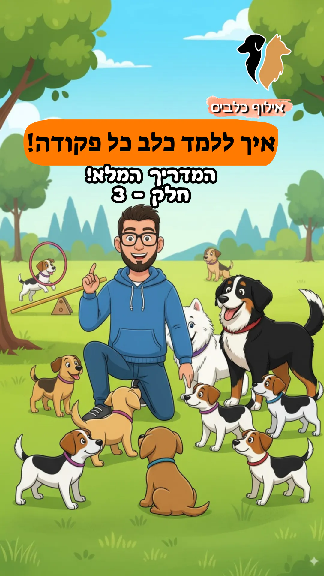 איך מלמדים כלב כל פקודה המדריך המלא חלק - 3