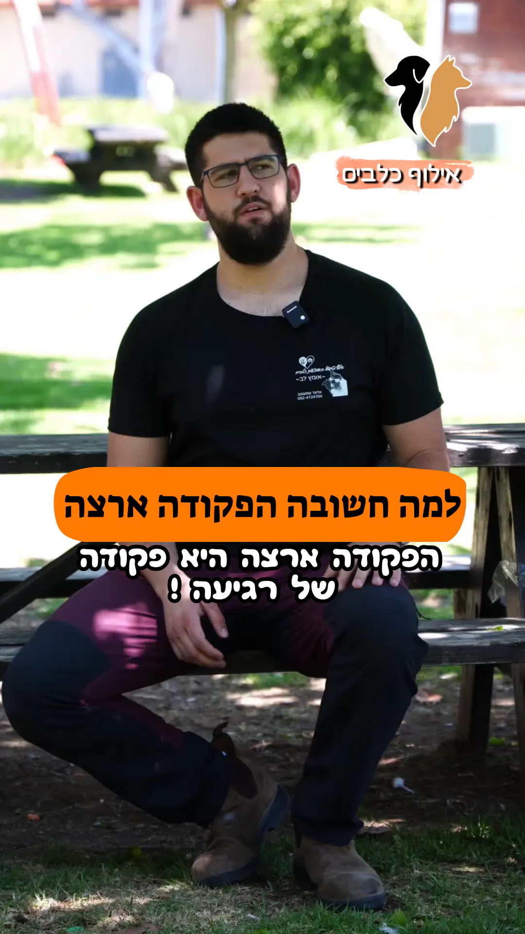 למה הפקודה ארצה חשובה?