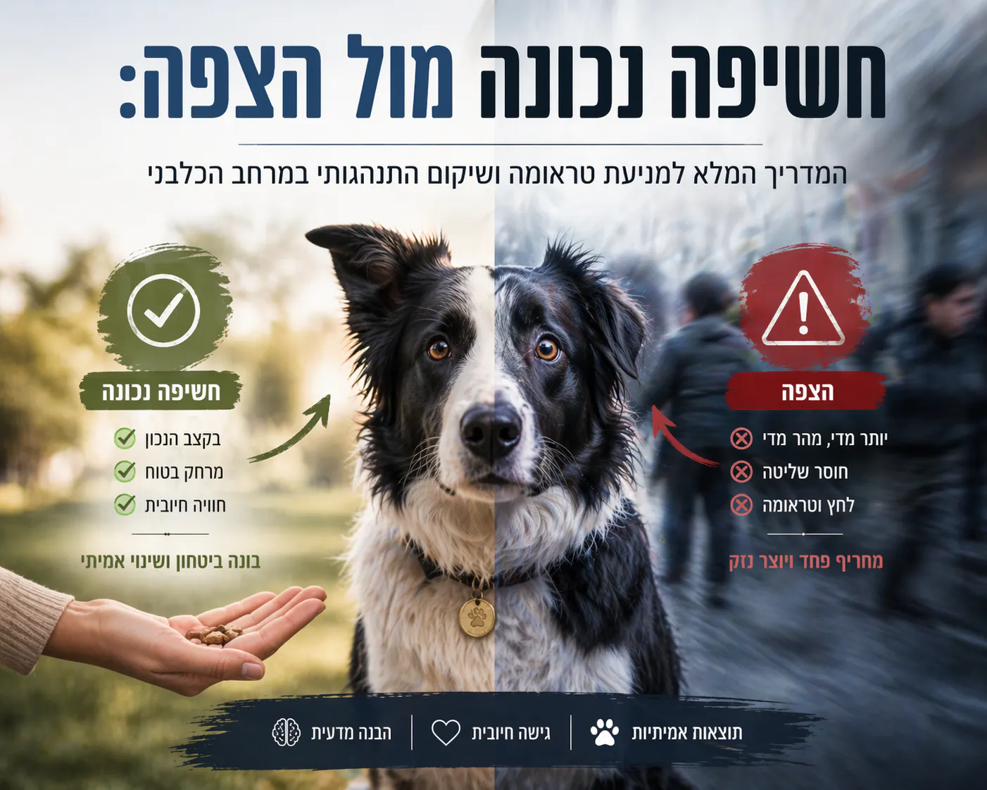 חשיפה נכונה מול הצפה: המדריך המלא למניעת טראומה ושיקום התנהגותי