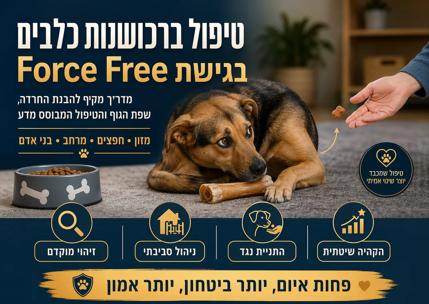 טיפול ברכושנות של כלבים 