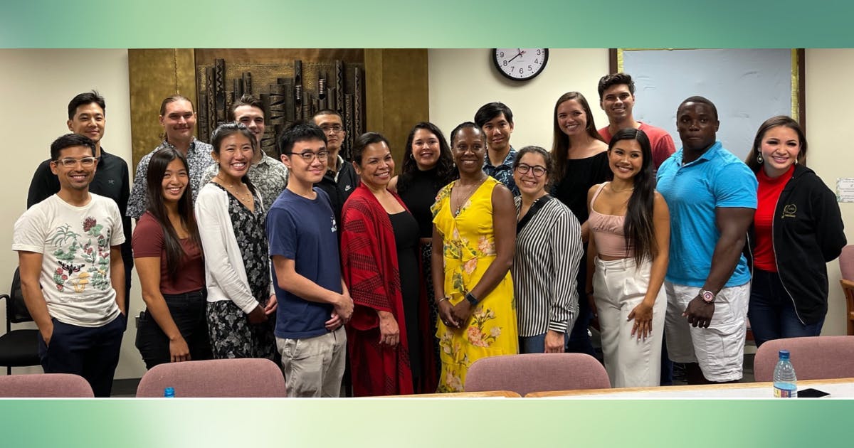 Photo of students in the Island Leadership Lab