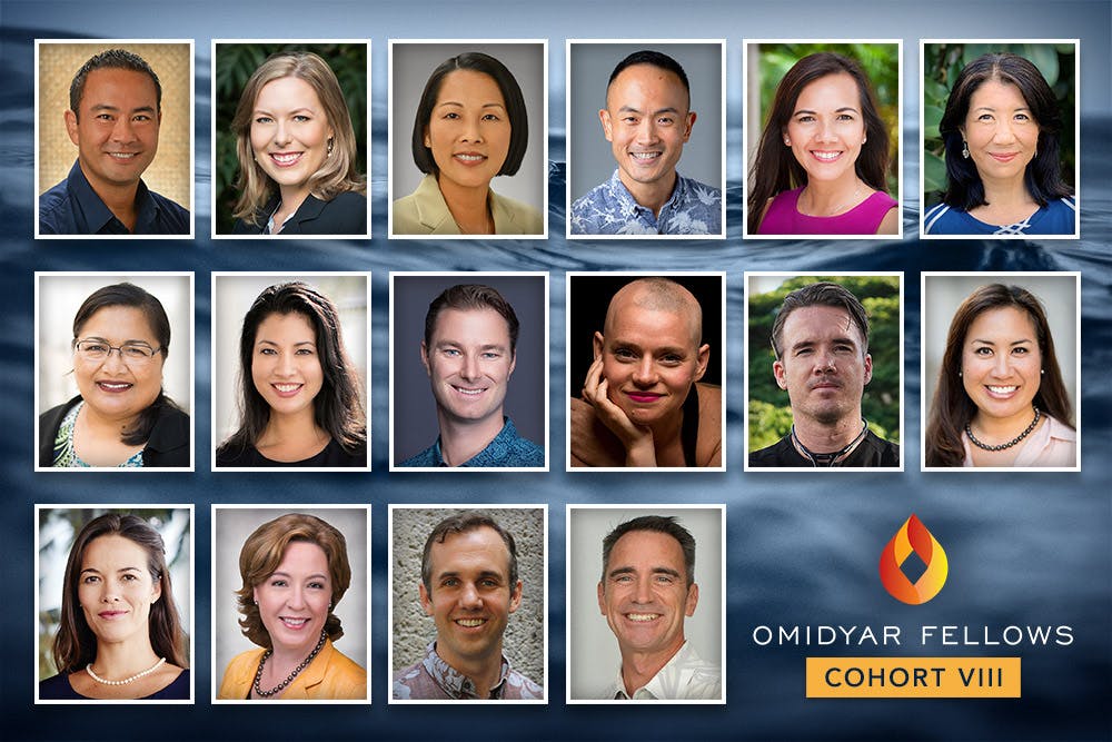 Graphic of Cohort VIII Headshots