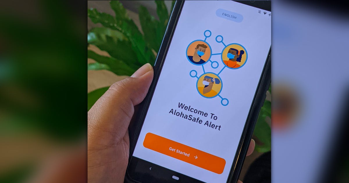 Photo of AlohaSafe Alert App