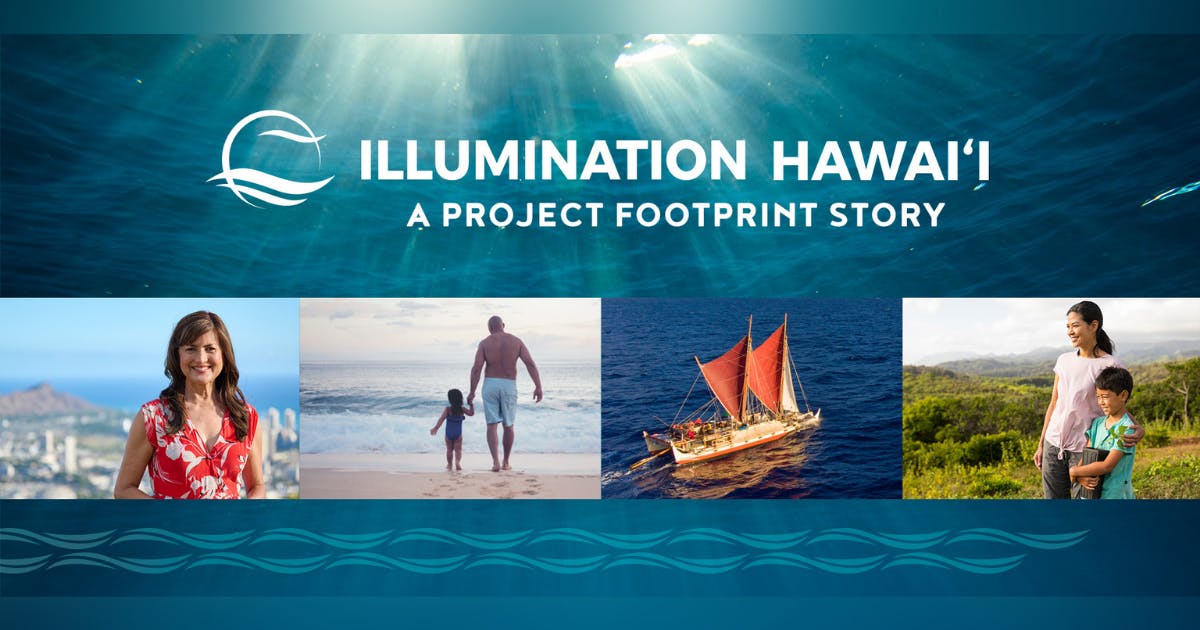 Title Card from 'Illumination Hawai‘i': A Project Footprint Story