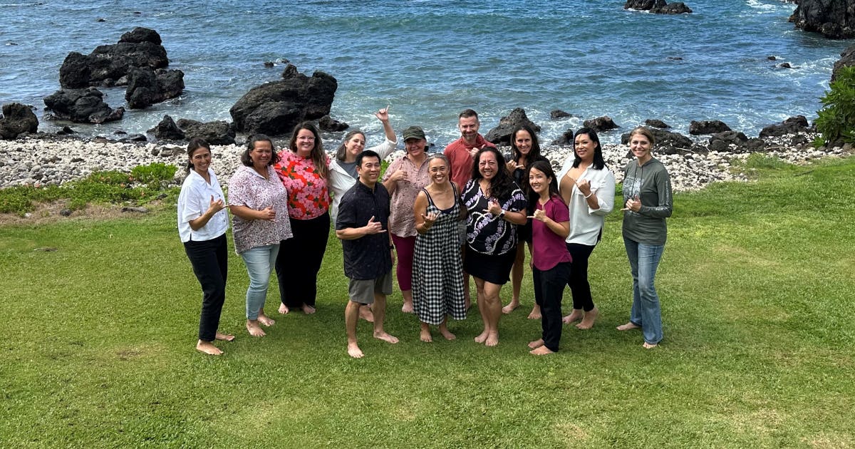 Leaders Lab on Maui participants