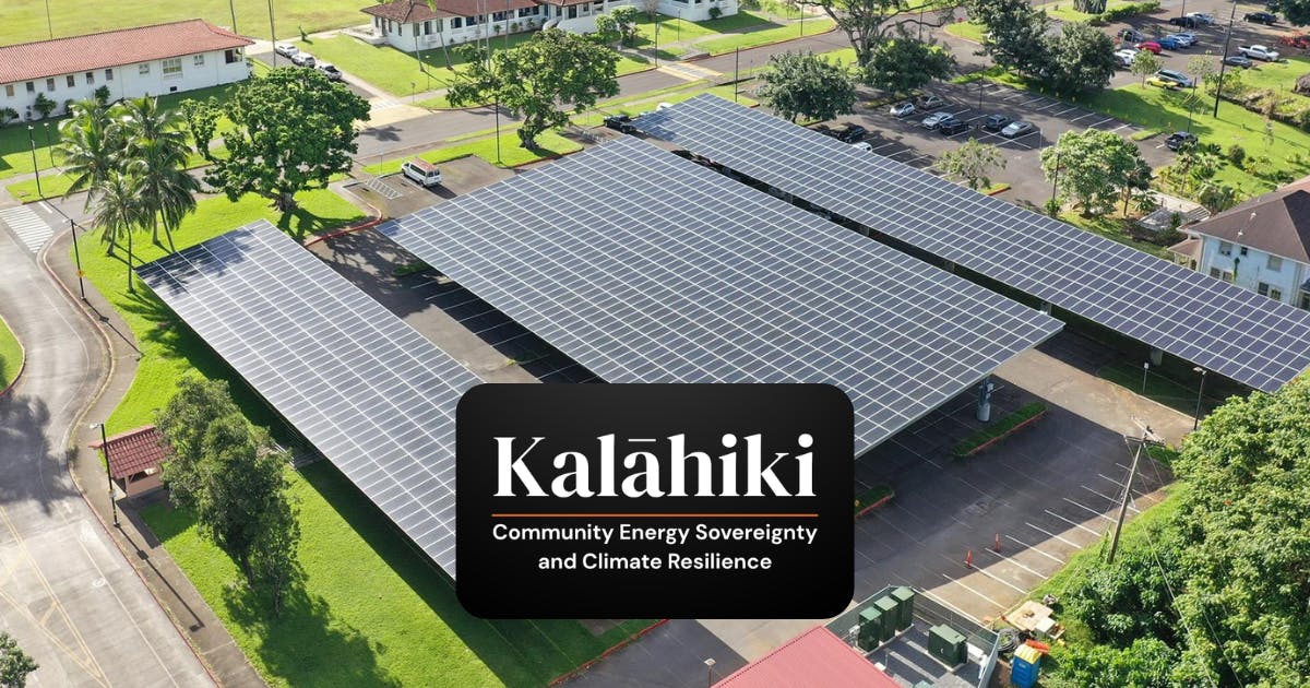 Photo of solar panels