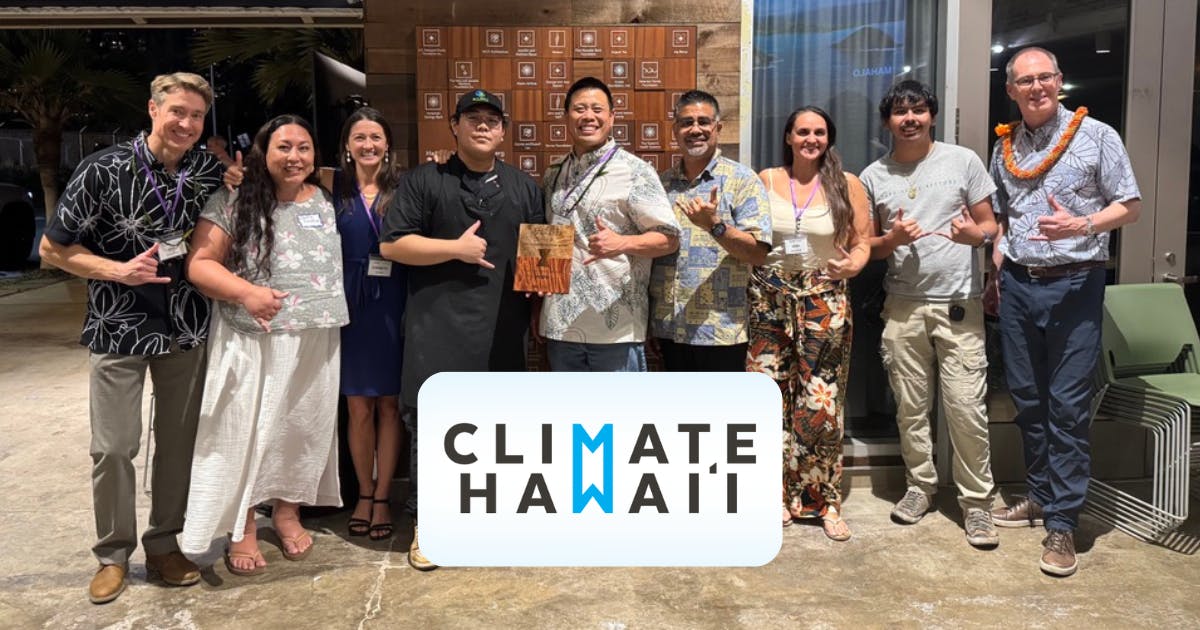 Photo of participants at a Climate Hawai‘i event