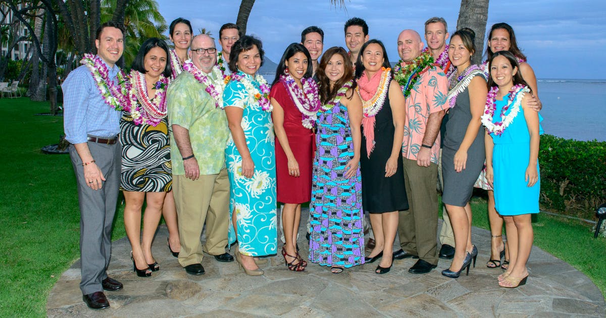 Photo of Bill Coy and HLF Staff with Omidyar Fellows Cohort I