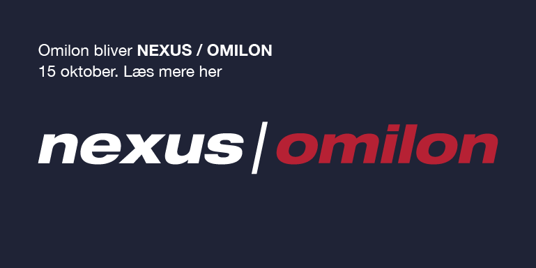 Omilon bliver NEXUS / OMILON