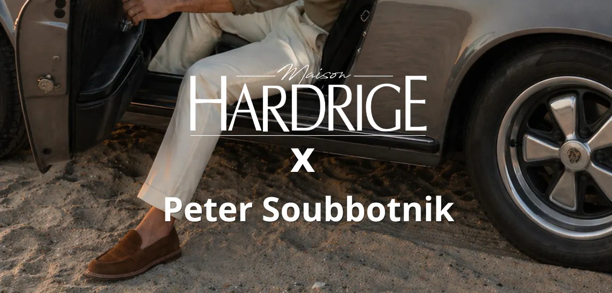Hardrige, Journal - article Peter Soubbotnik x Maison Hardrige : une vision contemporaine du mocassin et de l’élégance