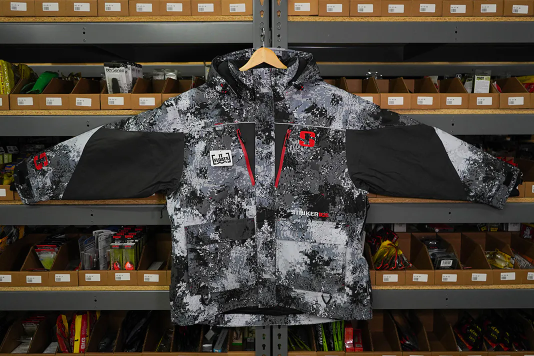 Striker Predator Series Ice Jacket and Ice Bib Overview Omnia Fishing