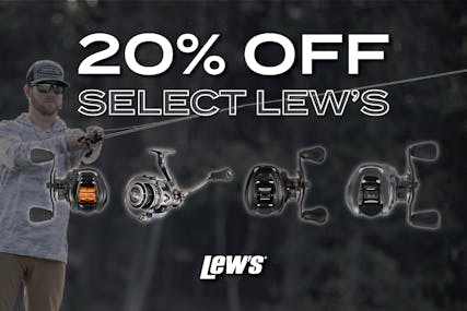 Hot Deals on Select Lew's Reels