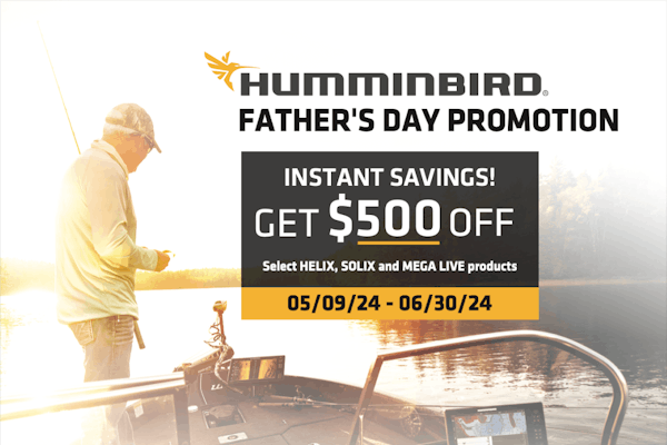 Humminbird Father's Day Promotion