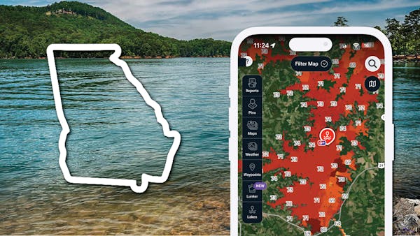 Real-Time Water Temperatures for Georgia’s Premier Fishing Lakes