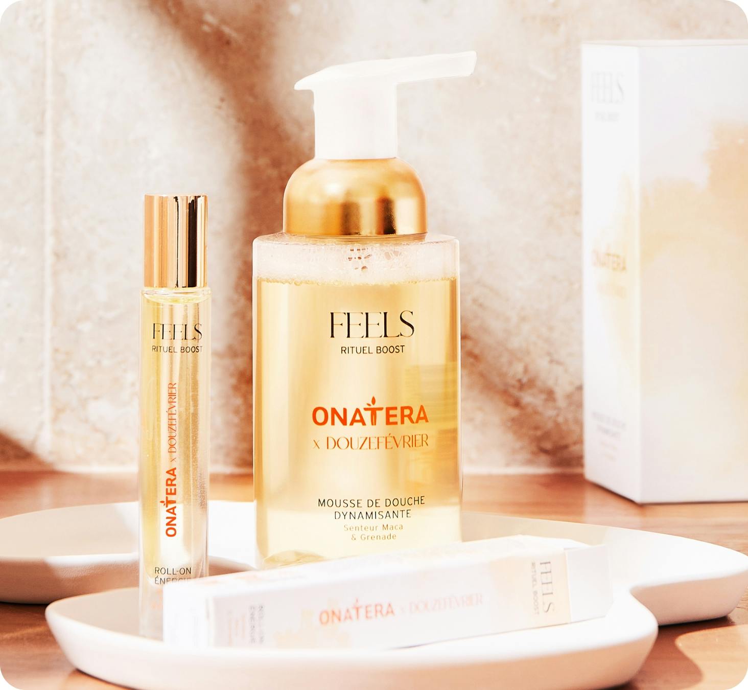Mousse de Douche Dyamisante - Onatera Feels X DouzeFévrier