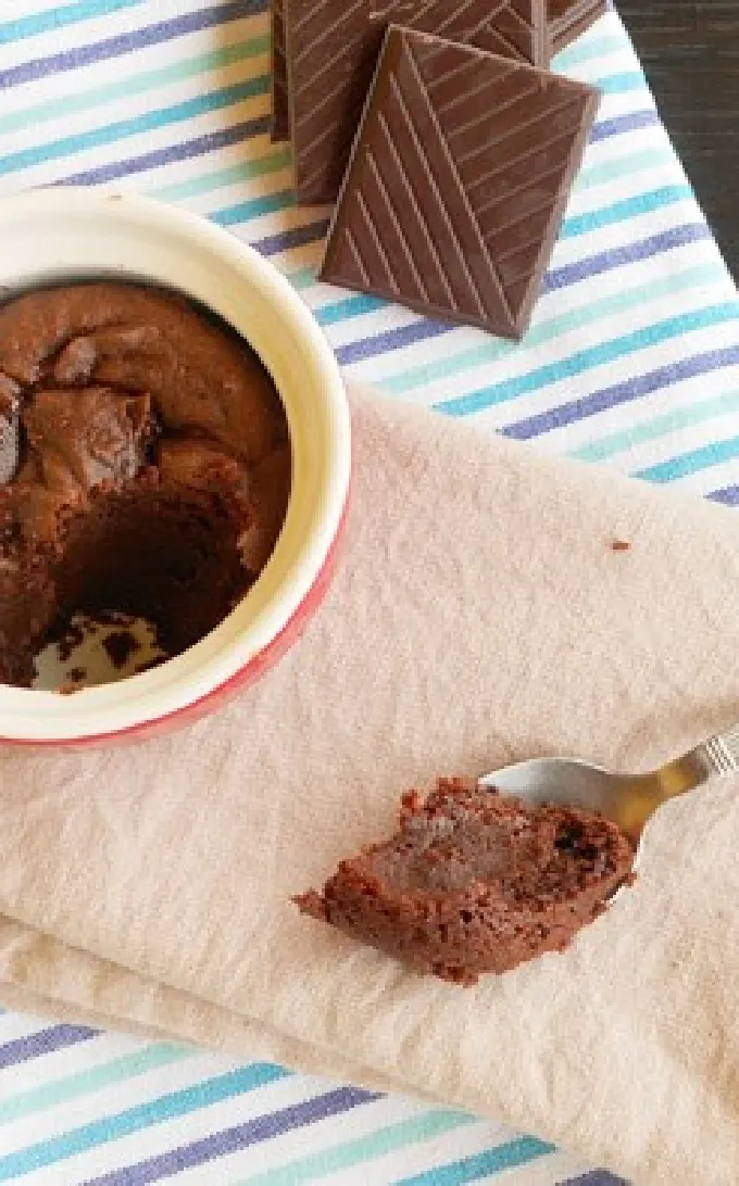 Fondant au Chocolat Vegan IG bas