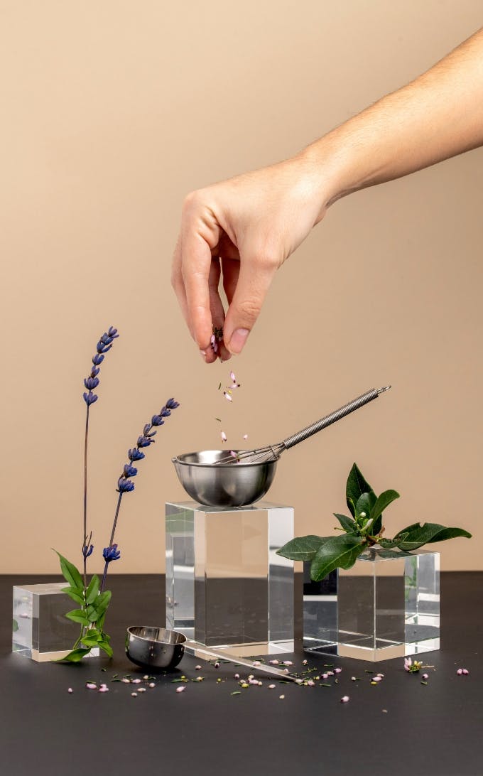 Gel pureté des mains aux huiles essentielles
