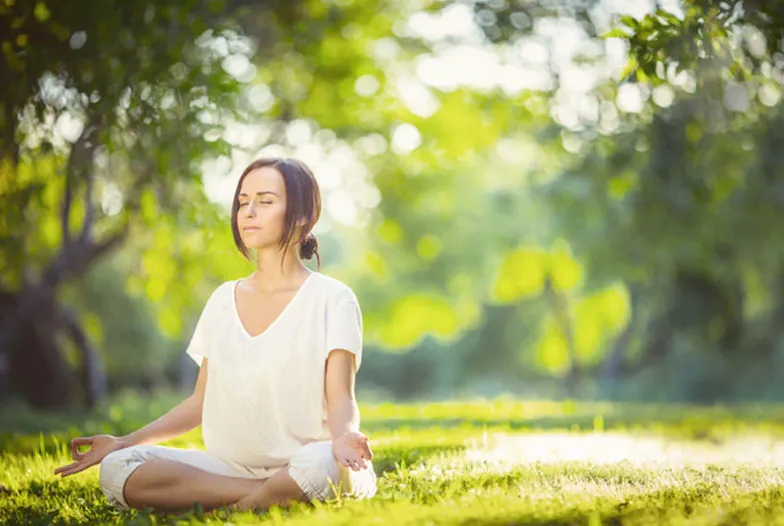 Plantes détente et yoga pour l'harmonie du corps et de l'esprit