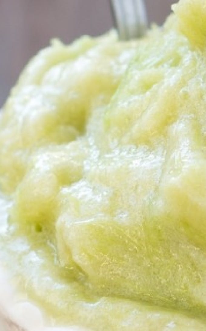 Sorbet spiruline et banane