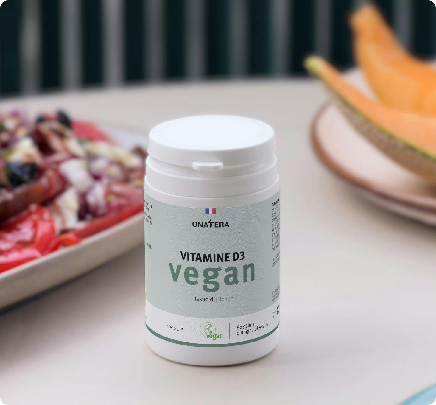 Vitamine D3 Végan - 60 gélules - Onatera