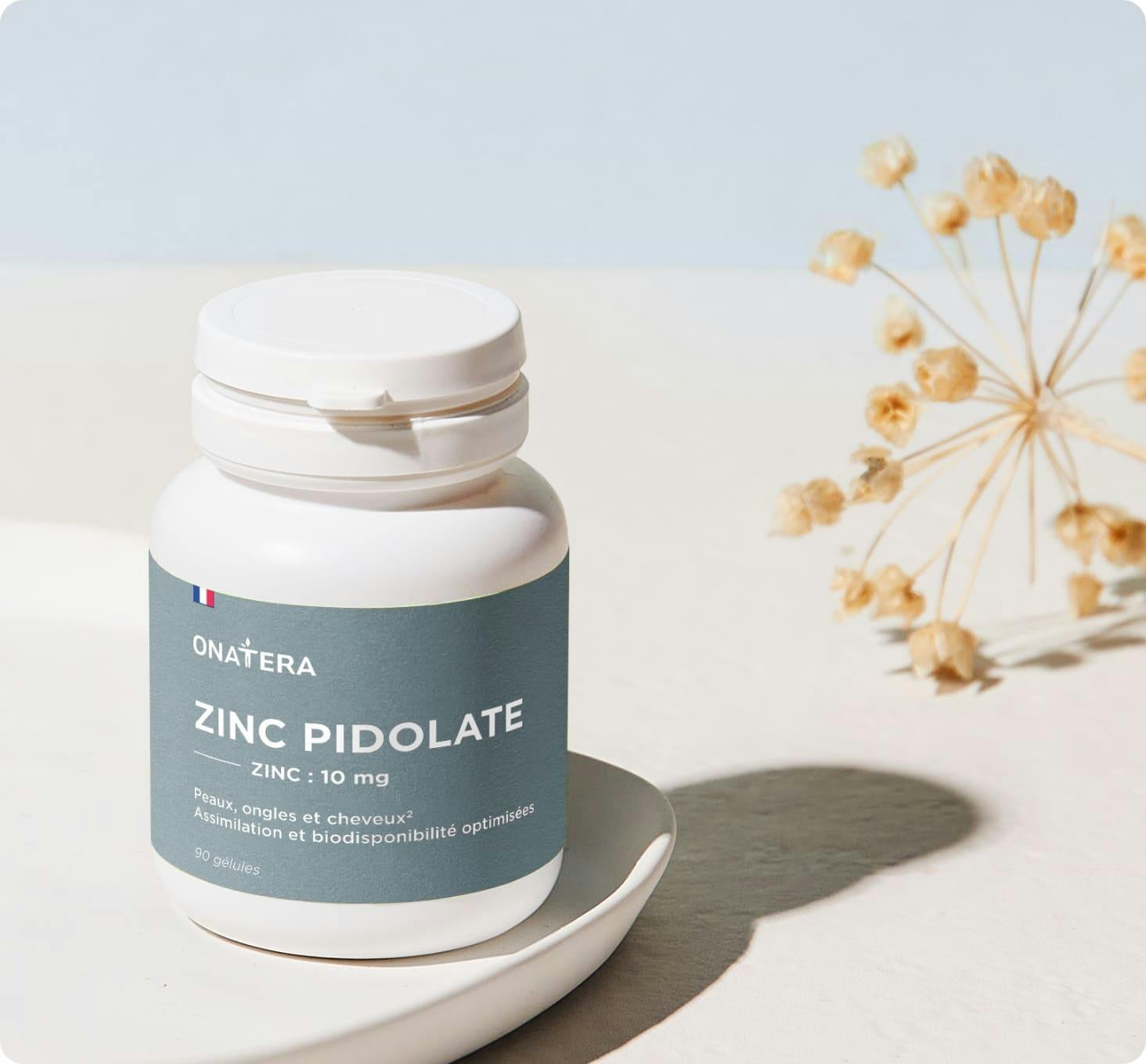 Zinc Pidolate - 90 gélules - Onatera