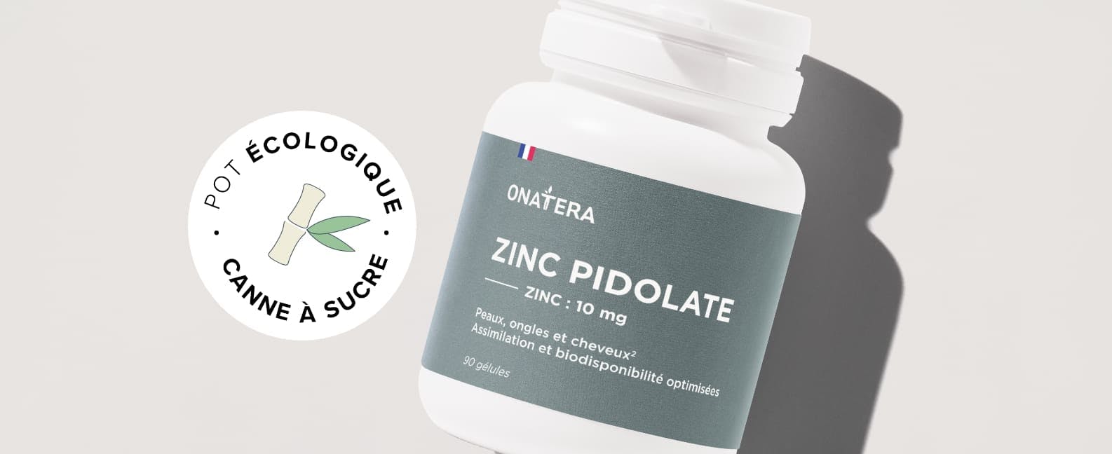 Zinc Pidolate - 90 gélules - Onatera