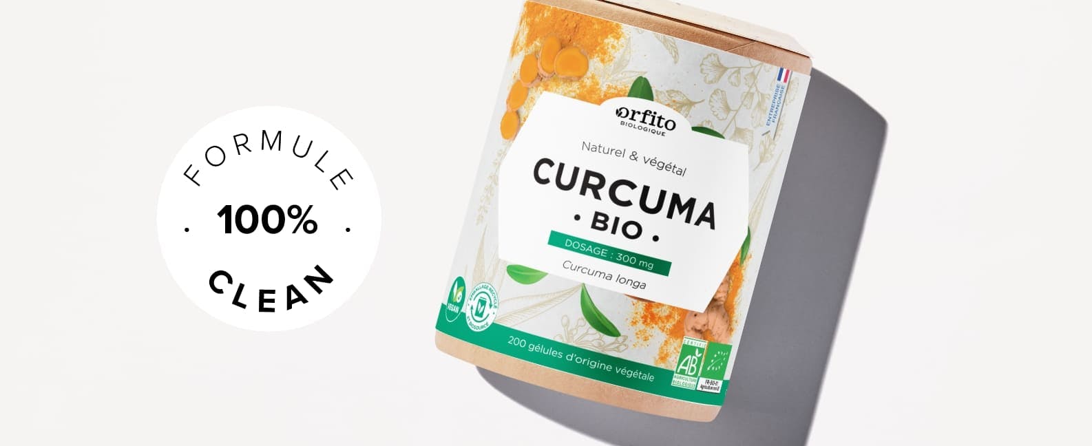Curcuma Bio - 200 gélules - Onatera