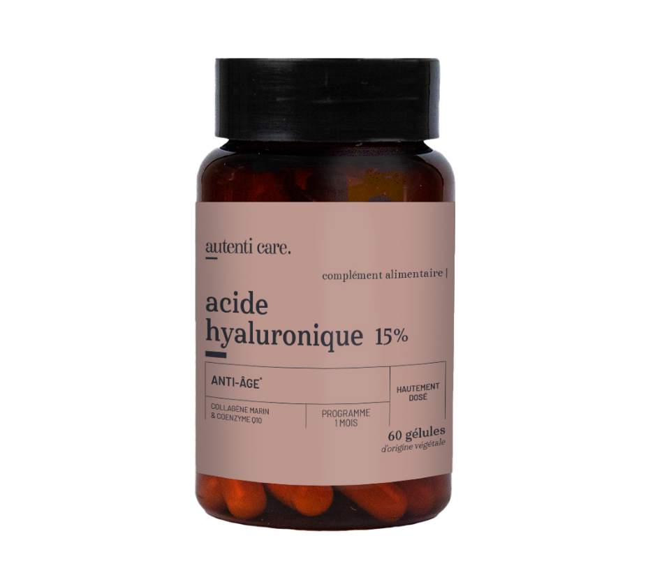 Pour une peau hydratée et repulpée
Acide hyaluronique, collagène marin et coenzyme