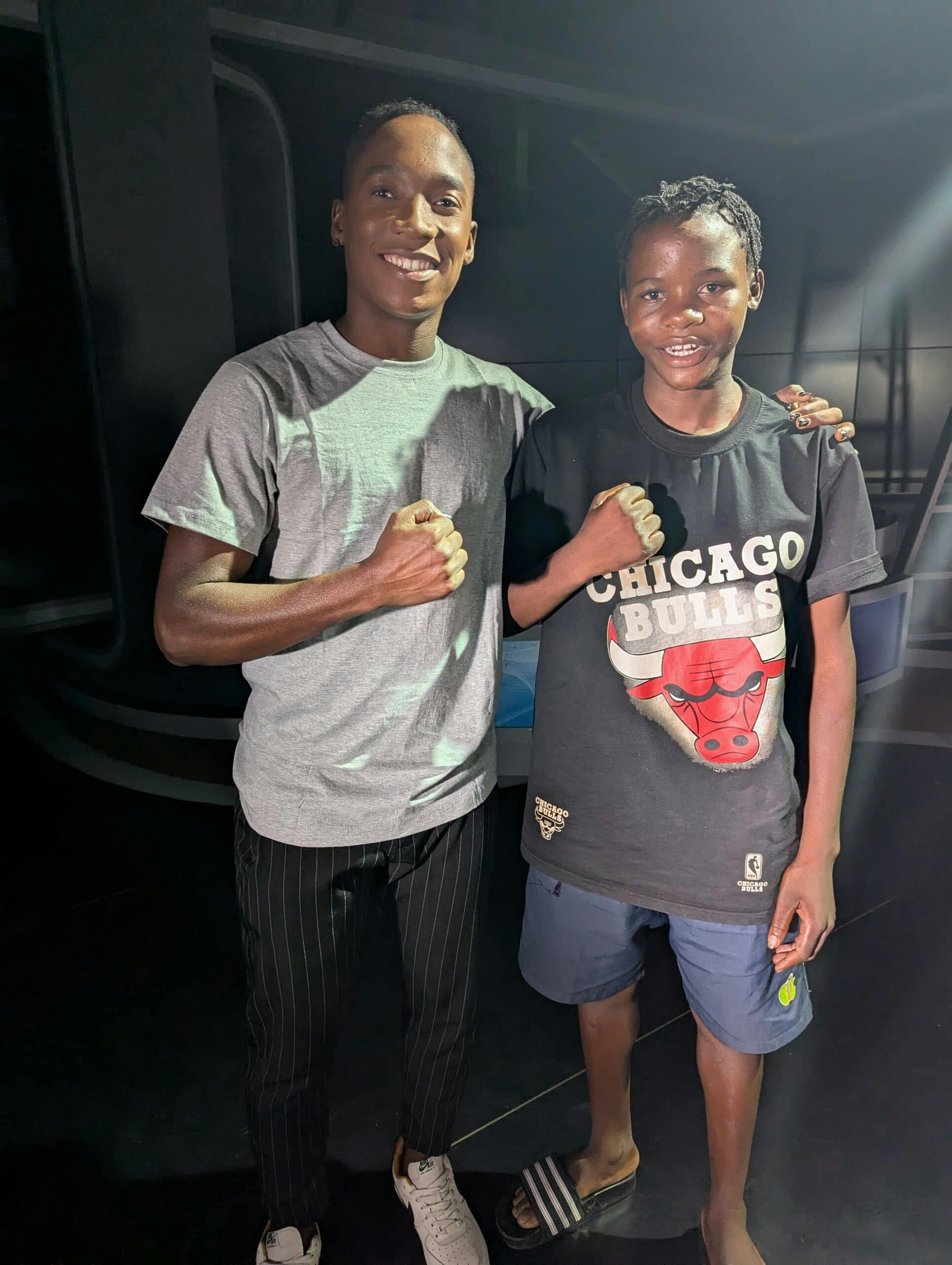 Barbra Banda and Martha Mwape